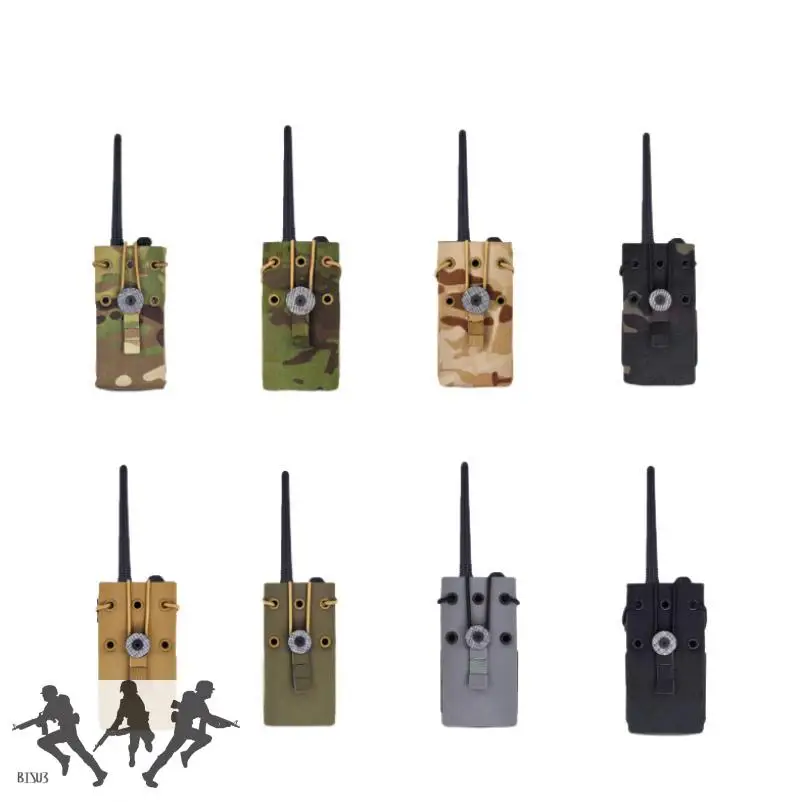 Paquete de accesorios para chaleco táctico, bolsa de radio para walkie-talkie, adecuada para Baofeng, UV-5R, UV-82, UV-9R - imagen 3