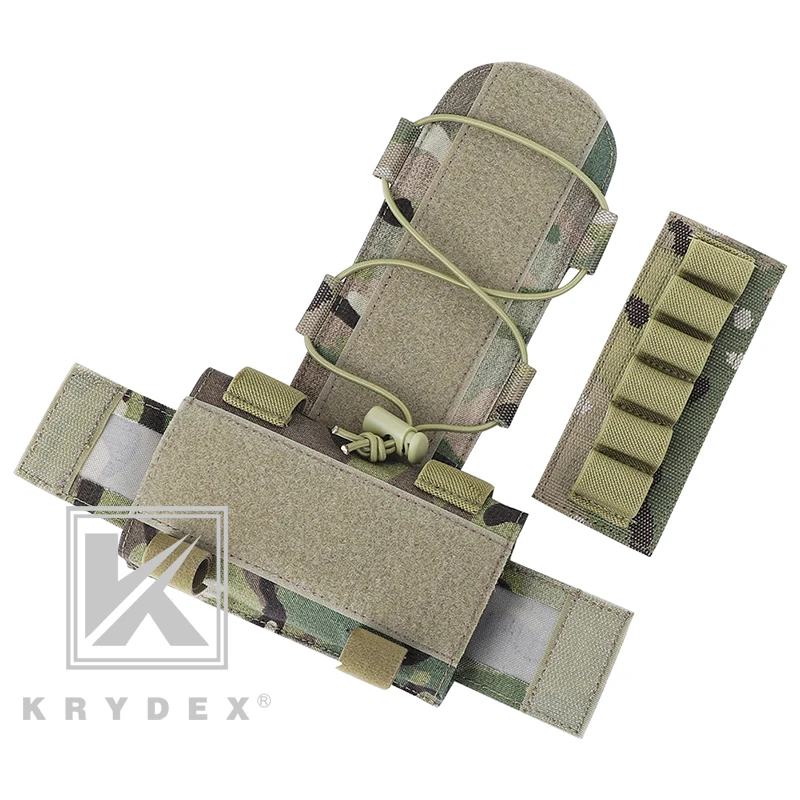 KRYDEX-Bolsa de batería táctica MK1 para casco de combate, sistema de retención de almacenamiento de accesorios, GPNVG-18 de contrapeso - imagen 4