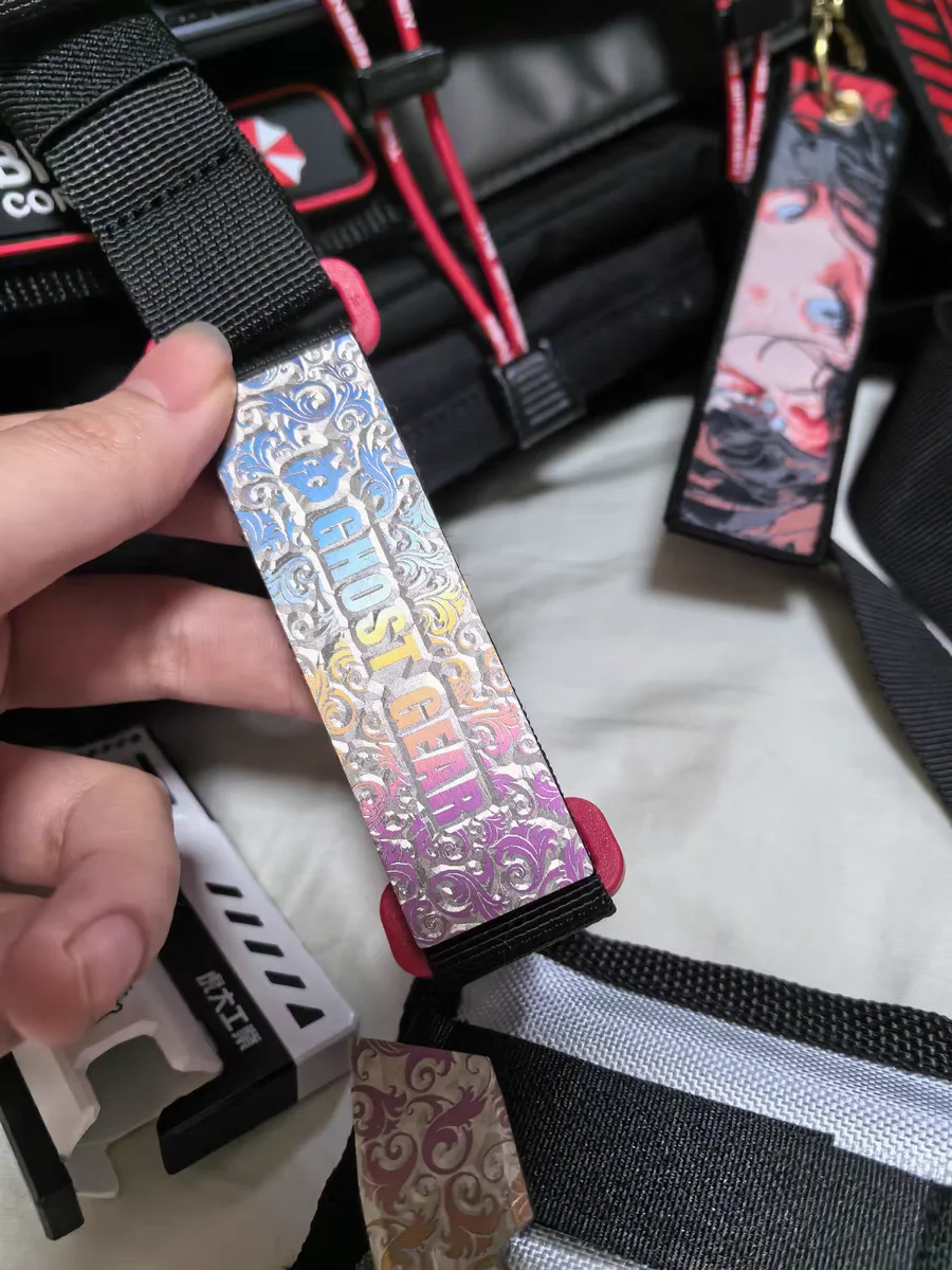 Insignia táctica de Metal con parche de color de aleación de titanio Ghost Gear para decoración de bolsas de ropa - imagen 2