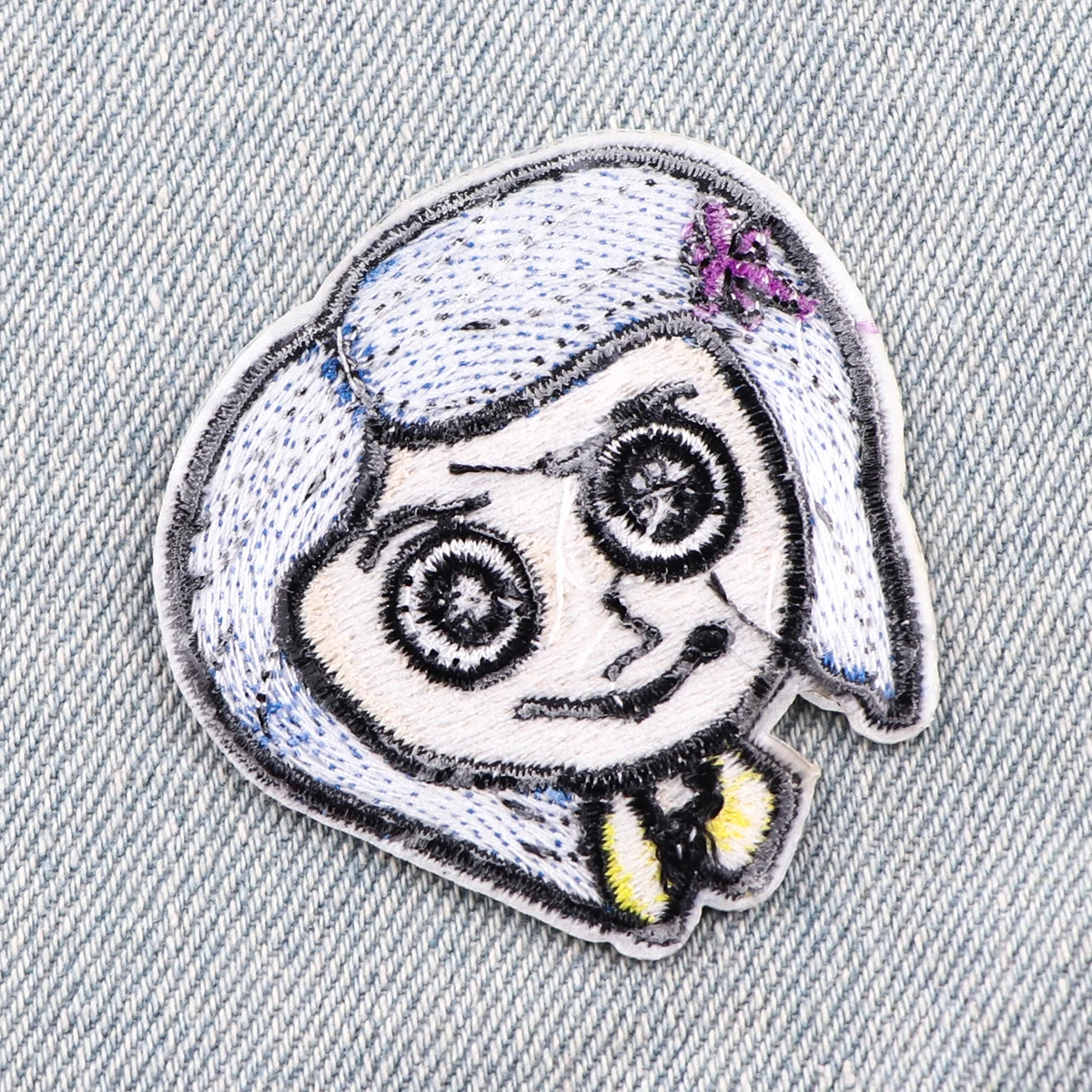 Parches de Coralina para ropa, parches bordados de Halloween, Parche de dibujos animados para planchar en la ropa, insignia de pegatina de mochila/jekket - imagen 5