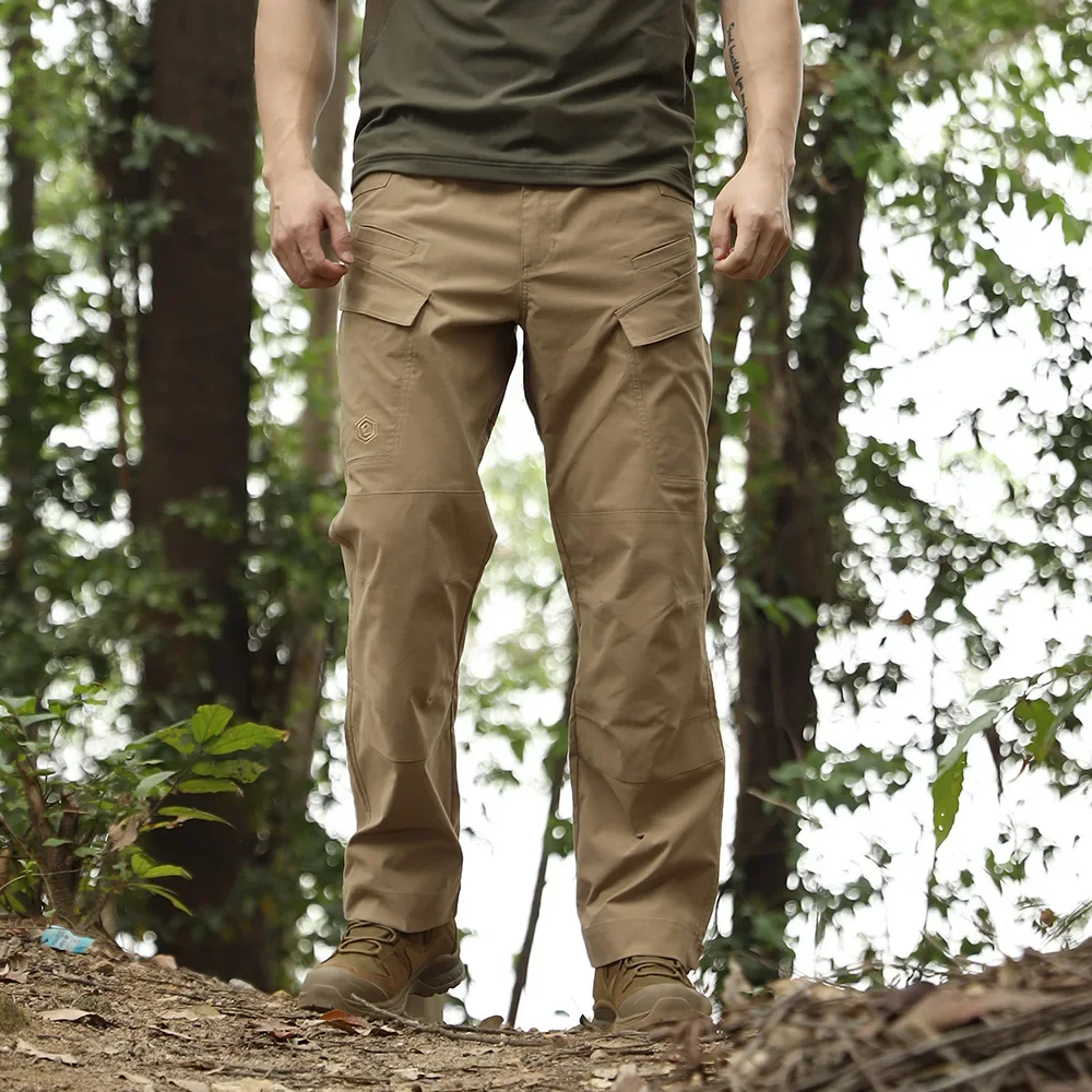 Emersongear-pantalones tácticos de antílope con etiqueta azul, ligeros, ergonómicos, para acampar, senderismo, caza, deportes al aire libre, cómodos - imagen 3