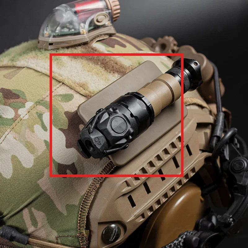 Casco táctico, placa de instalación rápida, sujetadores de gancho y bucle, dispositivo de visión nocturna Universal, adaptador de base giratoria - imagen 2