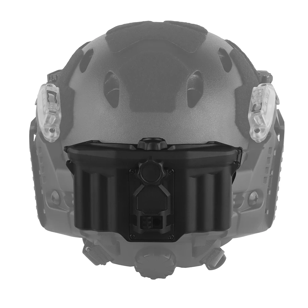 Caja de batería de riel de arco Modular táctico, accesorios para casco, caja de almacenamiento, entrenamiento de caza, equipo Airsoft