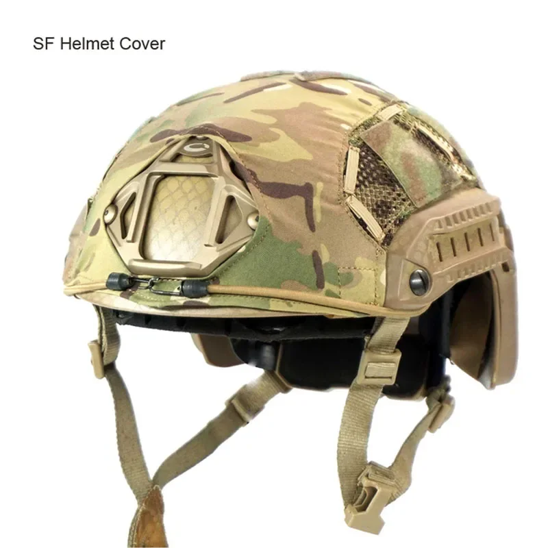 Funda táctica para casco Wargame Gear CS OPS-CORE FAST SF, funda para casco, piel MC Multi camo - imagen 4