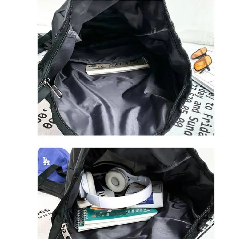 Mochila de viaje de Fitness para deportes al aire libre, zapatos de montañismo, bolsa escolar para estudiantes universitarios, bolsas de almacenamiento portátiles informales - imagen 2