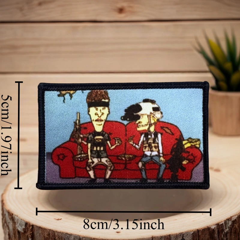 Parche con estampado de soldado, insignia de moral táctica militar, gancho y bucle, mochila, sombreros, parches adhesivos decorativos para ropa - imagen 3