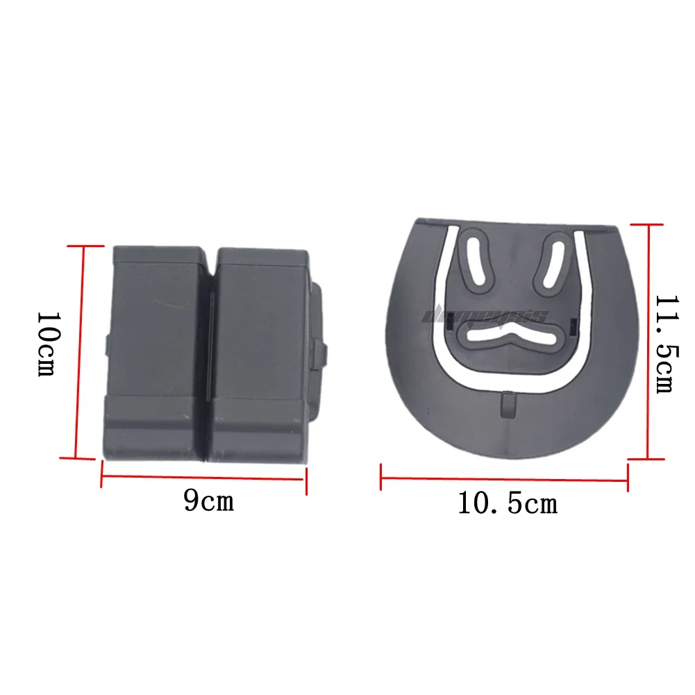 Bolsas tácticas para revistas dobles, 9mm y 40 bolsas Cal Mag, funda para revistas de tiro de caza y cintura Airsoft - imagen 3