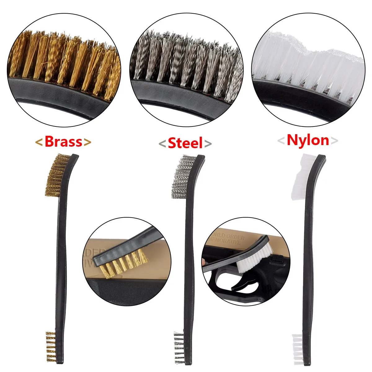 Kit limpieza armas fuego universal – Para pistolas y revólveres - imagen 5
