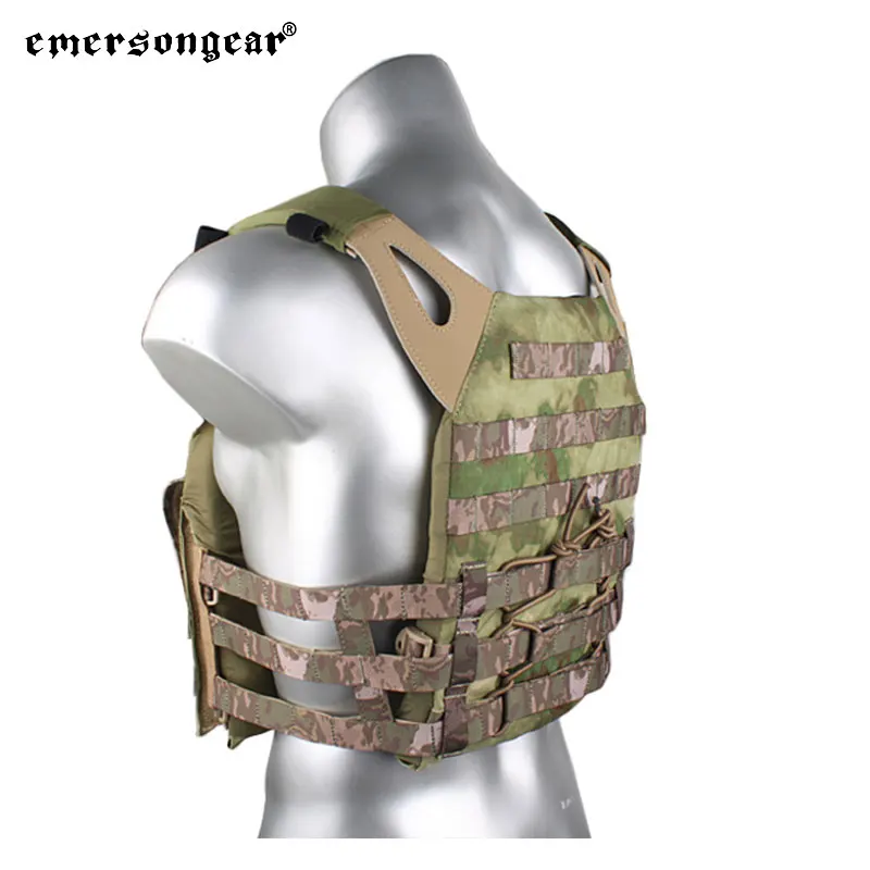 Emersongear NJPC chaleco táctico portador de placa bolsa para revistas bolsa Molle Board Body Armor Airsoft combate equipo de caza - imagen 5