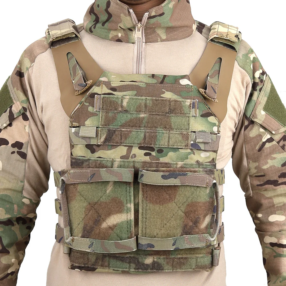 Chaleco deportivo JPC2.0 para hombre, equipo Airsoft de nailon de liberación rápida, placa portadora de caza para entrenamiento táctico de Paintball al aire libre - imagen 4