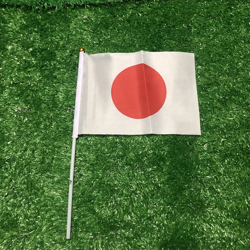 SKY FLAG Bandera japonesa de mano doble cara con poste - imagen 3