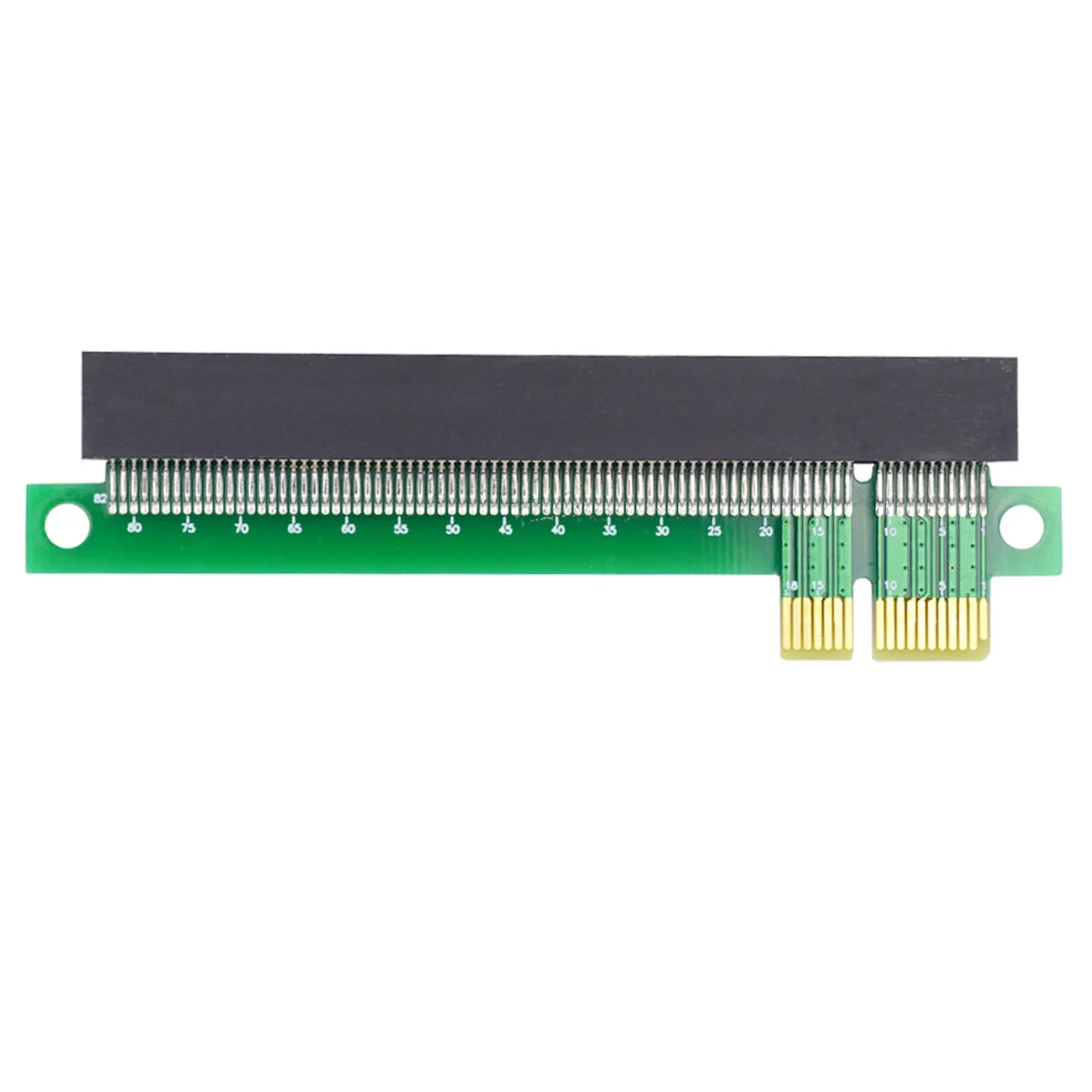 PCI-E Express 1x a 16x extensor convertidor Riser adaptador de tarjeta macho a hembra extensión para tarjeta gráfica - imagen 2