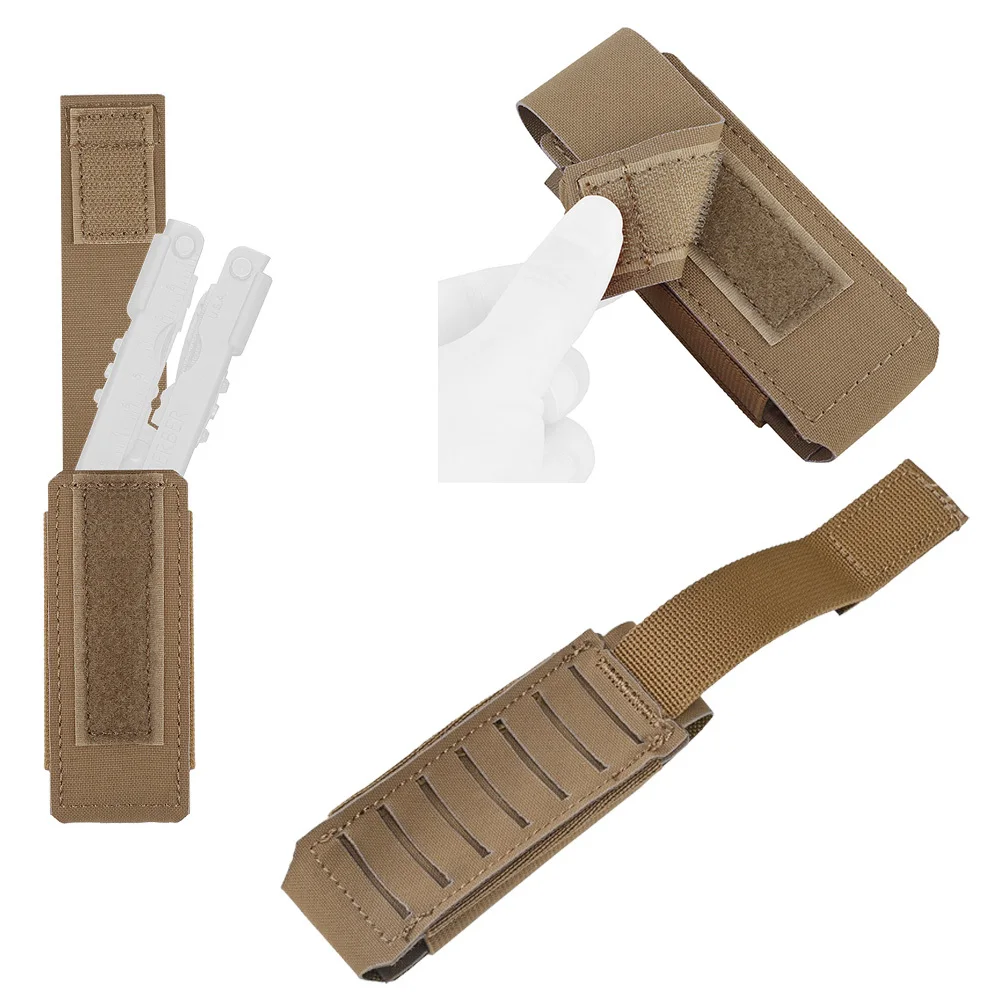 Bolsa táctica Molle OC para pulverización de pimienta, accesorio elástico para herramientas de utilidad, 9mm, para pistola MAG, linterna, chaleco de caza, cinturón - imagen 5