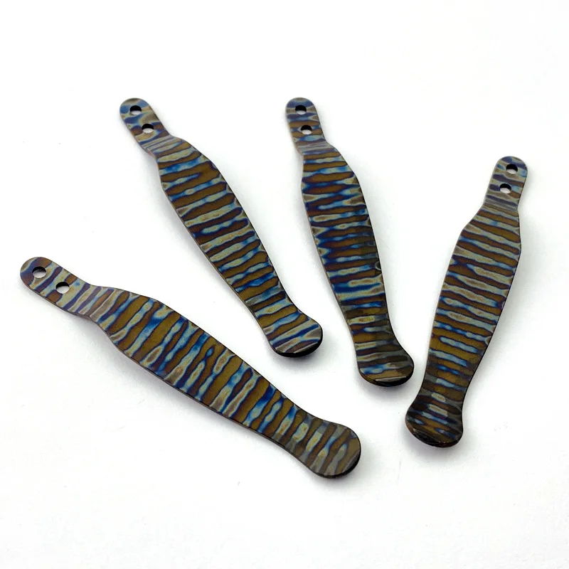 Clip de cuchillo de bolsillo de titanio de anodización, Clips traseros Kydex, Clip de cintura para XM18, accesorios de reacondicionamiento de cuchillo plegable XM24, 1 pieza - imagen 3