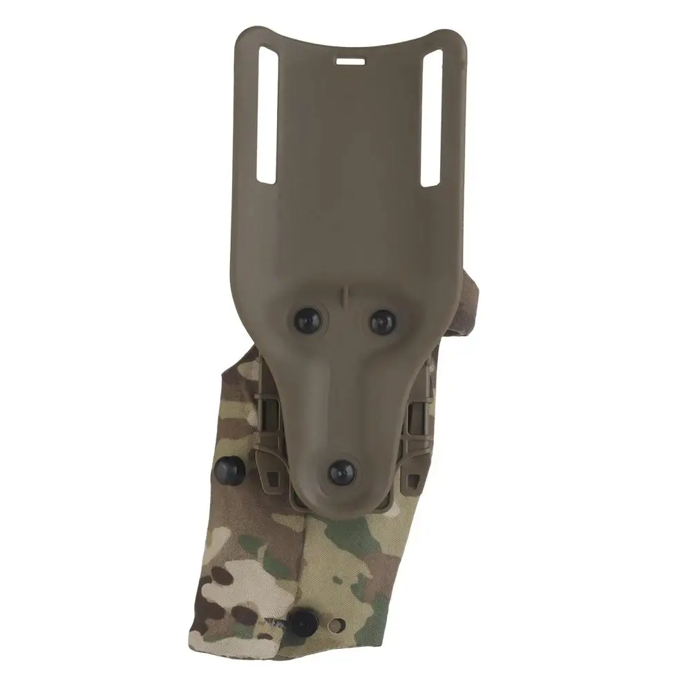 Funda táctica para pistola, manos izquierda y derecha, Compatible con linterna G17 + X300U-A, liberación rápida, caza, combate, Airsoft - imagen 5