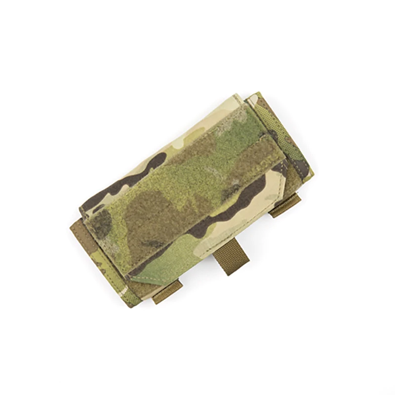 Bolsa de administrador plegable Molle, bolsa frontal de almacenamiento para chaleco táctico, aparejo de pecho - imagen 5