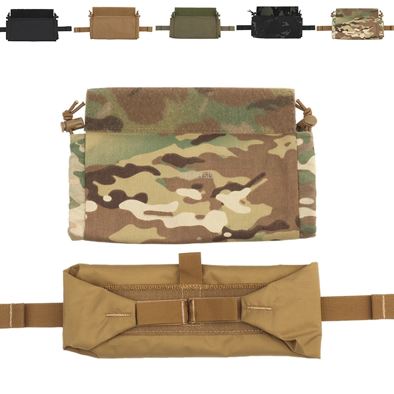IFAK-bolsa médica táctica en rollo, botiquín de primeros auxilios listo para combate, bolsa de cinturón EDC para chaleco de caza, portador de placa, accesorio Airsoft