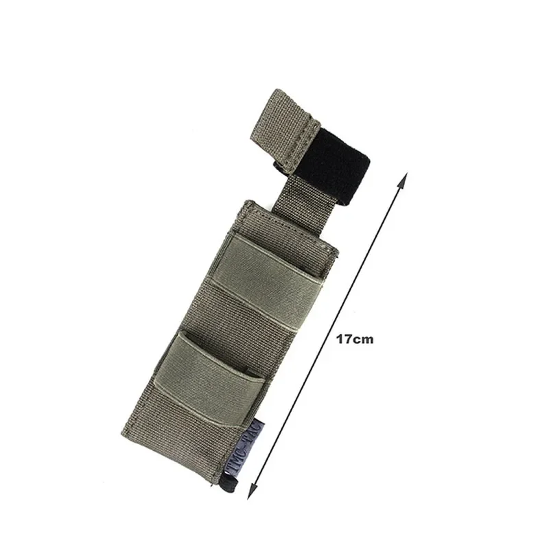 TMC-soporte de torniquete pequeño para tijeras y aplicaciones, bolsa de almacenamiento Molle deportiva BK/RG - imagen 2