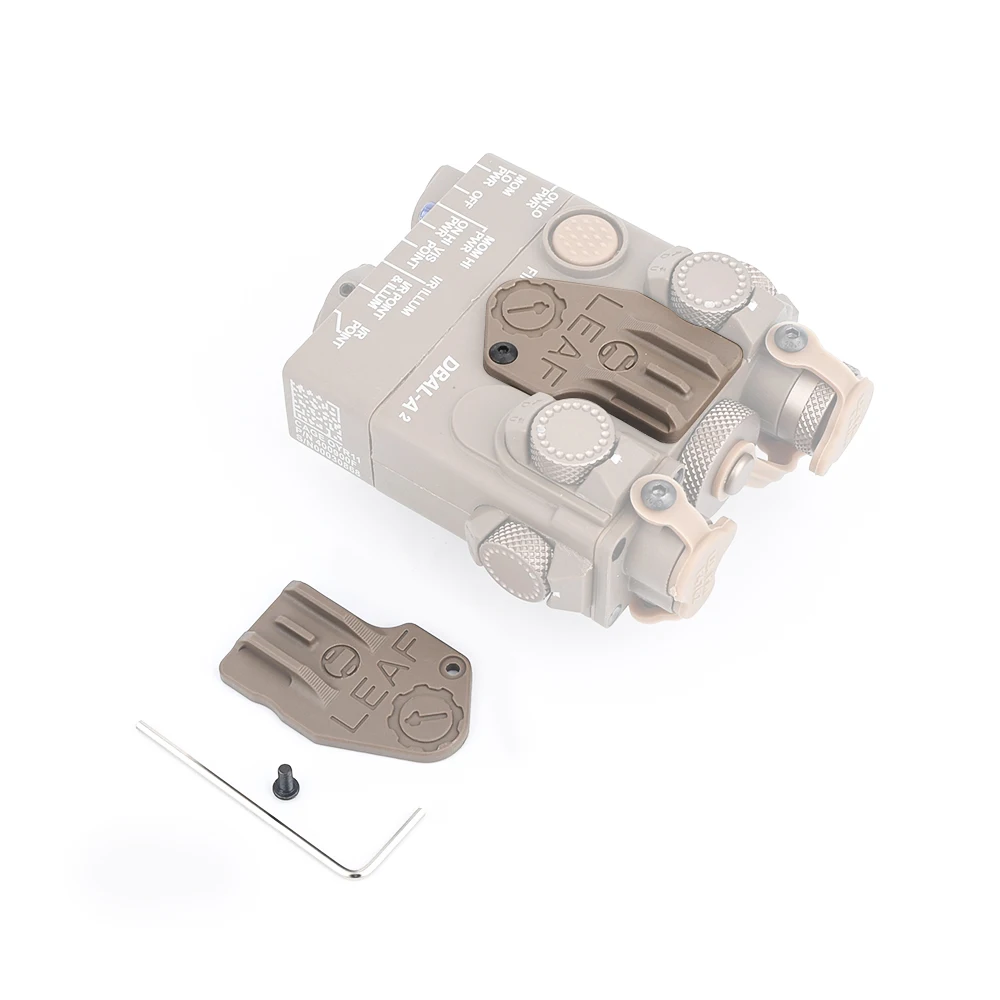 Wadsn-Base de Metal para DBAL-A2, montaje de plástico, táctico, caza, Mini hoja de dbal-a2, mira frontal, cinta de presión remota, accesorios de interruptor - imagen 4