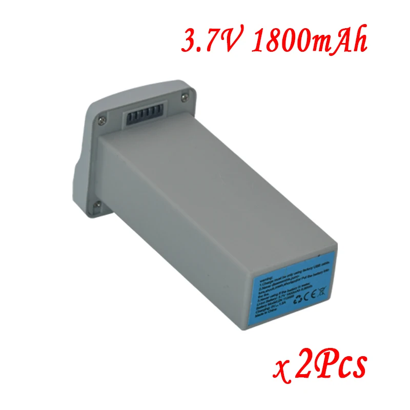3.7V 1800mAh-2Pcs