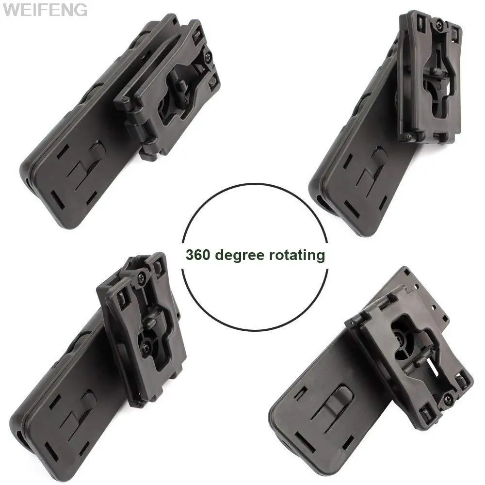 Bolsa táctica para bastón de plástico, funda para bastón telescópica giratoria de 360 grados, Kit de defensa segura, accesorios para equipos - imagen 3