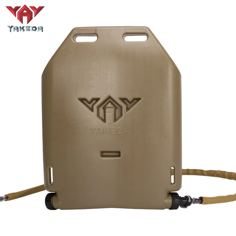 Botella de agua táctica YAKEDA, bote multifuncional de 1,75 L, forro de chaleco, bolsa de agua de calidad alimentaria EVA, nueva placa de inserción de hervidor táctico - imagen 3