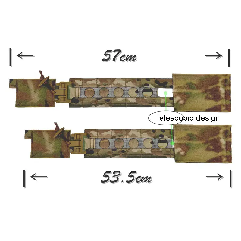 Equipo de chaleco táctico LV119 FCSK JPC, cubierta de liberación rápida, portador de placa, cubierta de cintura Cummerbund, accesorios de chaleco Airsoft FCPC - imagen 3
