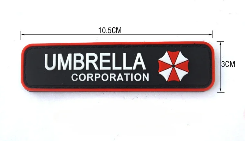 Brazalete táctico de PVC, Mini vestido de Color grueso, Parche de gancho y bucle, insignia de moral militar impermeable en mochila - imagen 2