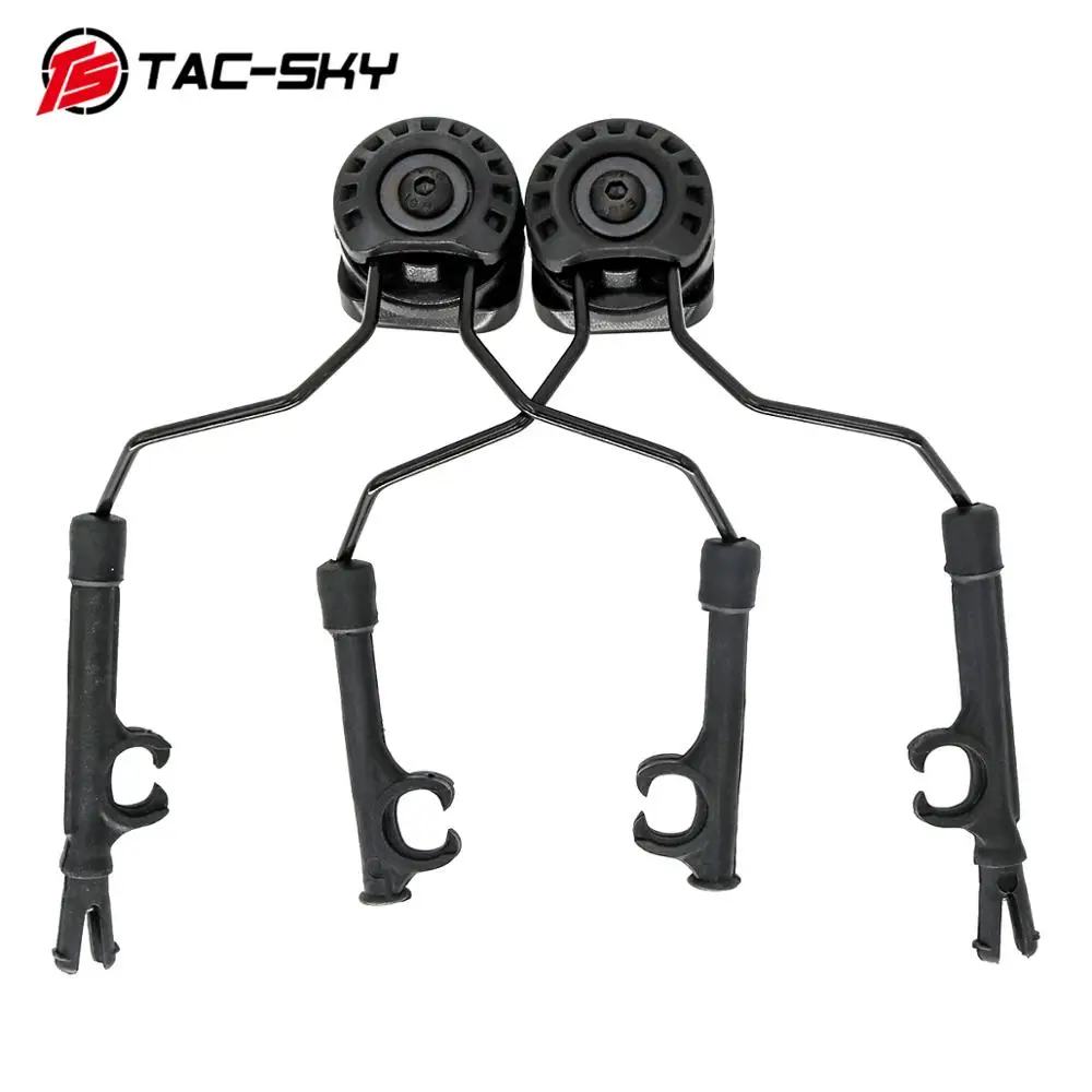Soporte de riel para casco de arco de TAC-SKY, adaptador de riel para casco Fast Ops Core, auriculares tácticos Comta I Ii Iii Iv Xpi, soporte táctico - imagen 4