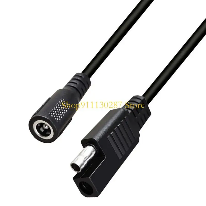 Conector SAE flexible J1HC a cable adaptador DC5.5x2.1 Cable fuente alimentación DC5521