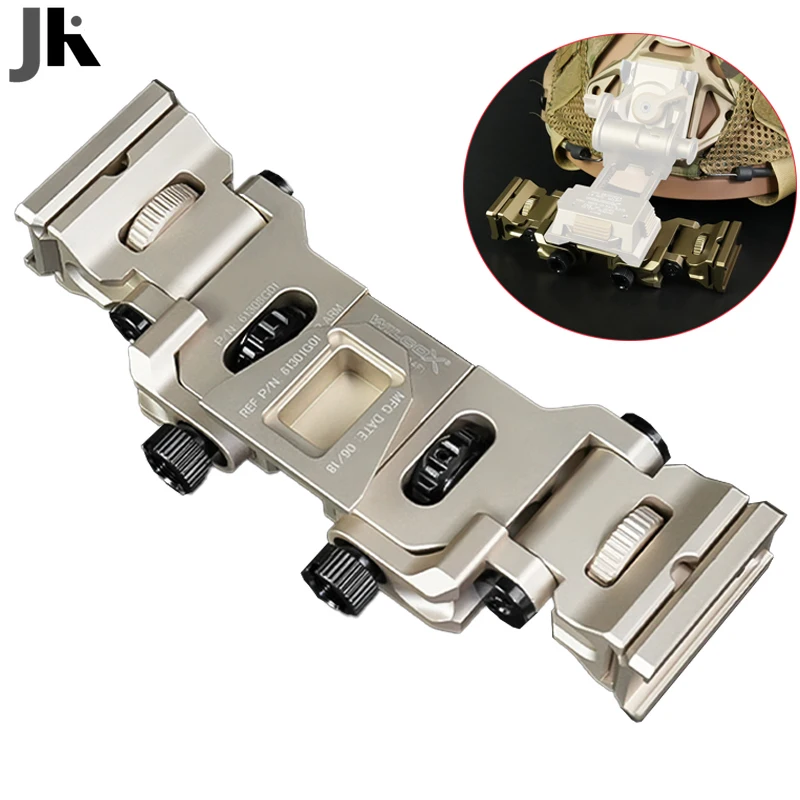 SOTAC táctico MUM-14 NVG soporte de visión nocturna PVS-14 puente Binocular extraíble soporte para casco L4G24 accesorios adaptadores de soporte - imagen 5