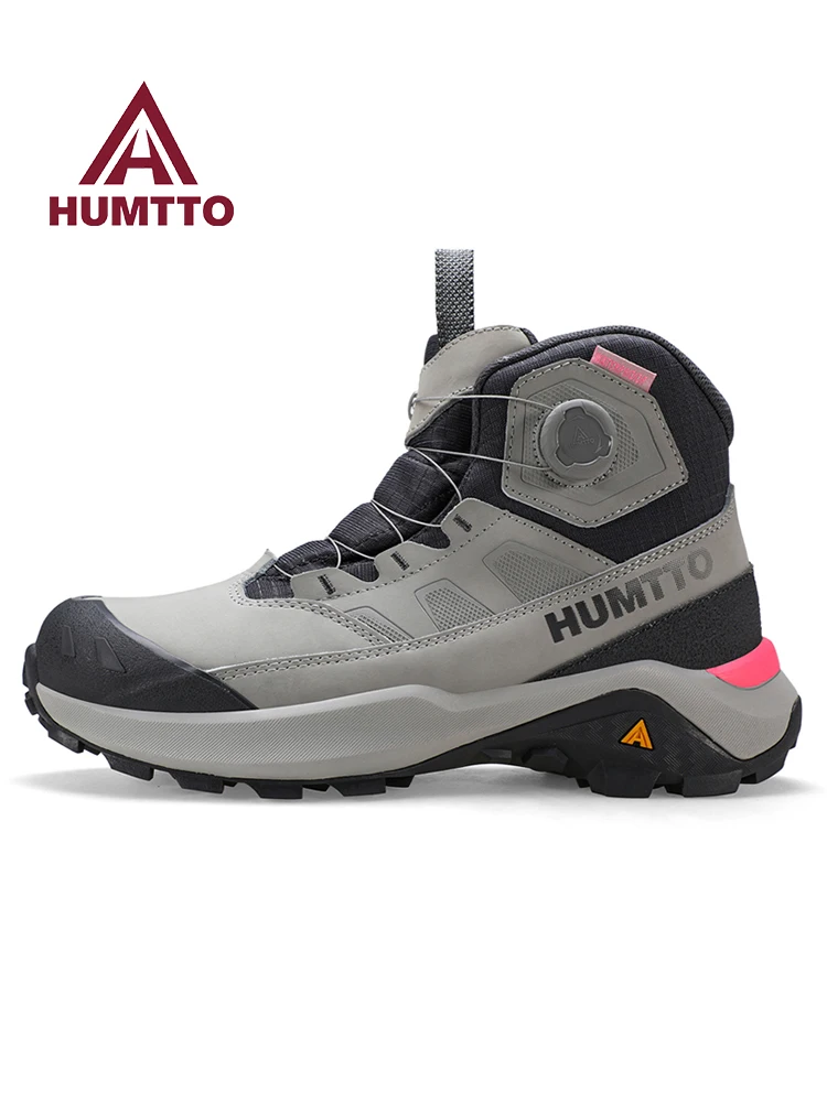 HUMTTO-zapatos de senderismo para hombre, botas de caza para exteriores, impermeables, para viajes, escalada, montaña, caminar, zapatillas de deporte para mujer - imagen 4