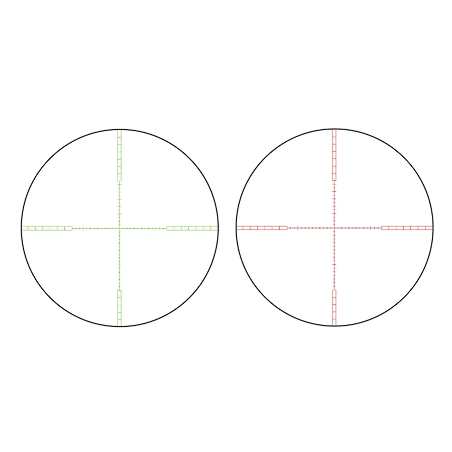 Victoptics 1.5-6X28 SFP mira telescópica de caza tubo de 30mm 5 niveles iluminación roja y verde IPX4 - imagen 2