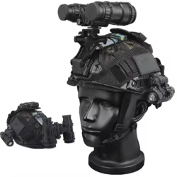 Conjuntos de cascos tácticos Airsoft para exteriores, casco rápido de Paintball PJ con cubierta para casco, modelo de visión nocturna, casco protector modelo NVG