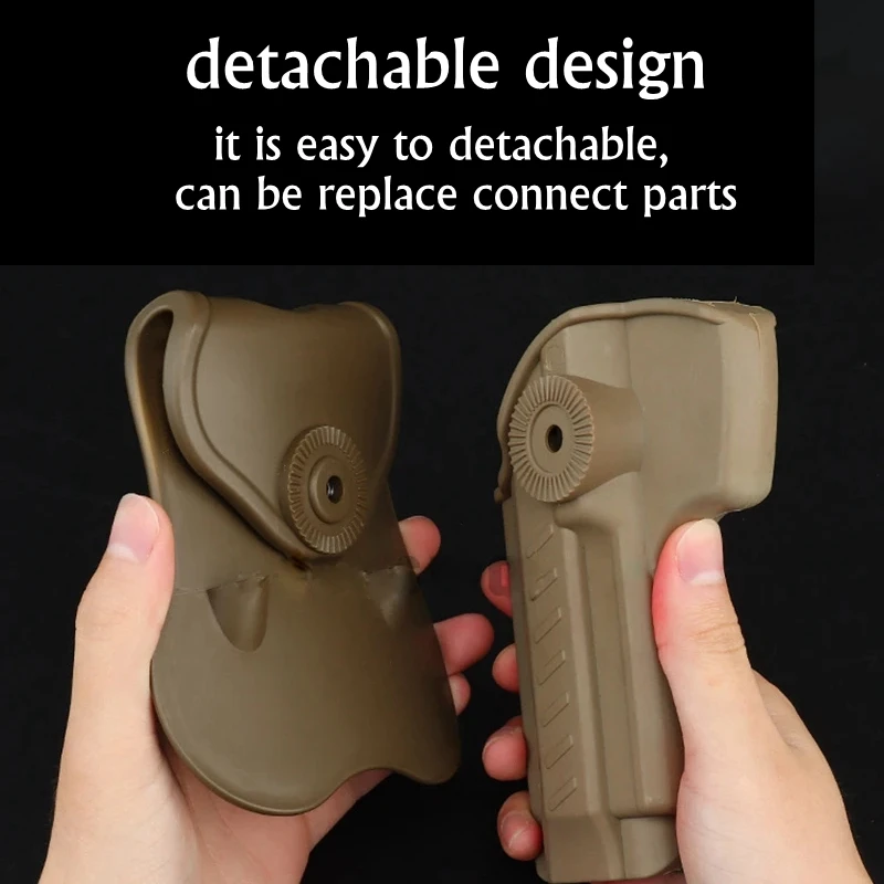 Funda para pistola M9 M92FS RH, accesorios para combate de Paintball, funda para pistola con cinturón M9 - imagen 2