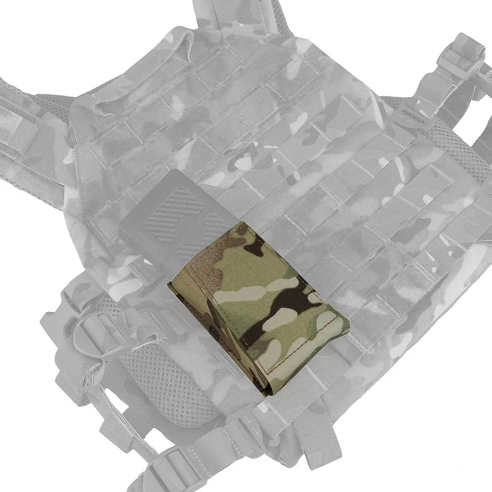 ERQYGRA-bolsa táctica abierta para Rifle individual, accesorios para sistema Molle de tiro, riñonera para caza al aire libre, funda CS Airsoft - imagen 3