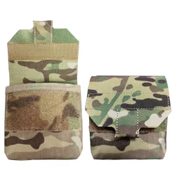 Bolsa de utilidad MOLLE multiusos, bolsa táctica Micro GP, bolsa de herramientas varios para exteriores, paquete de emergencia para acampar en bicicleta