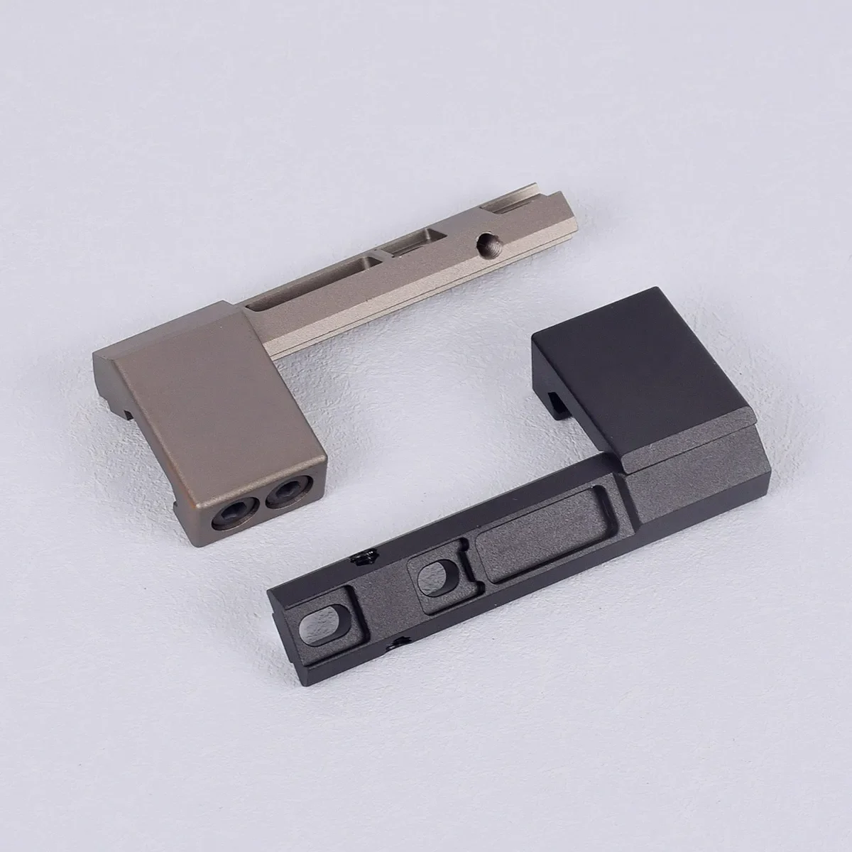 Linterna exploradora montada en riel Picatinny Weaver, montaje compensado de luz para arma nocturna para la serie Surefir M300 M600 M300V - imagen 4