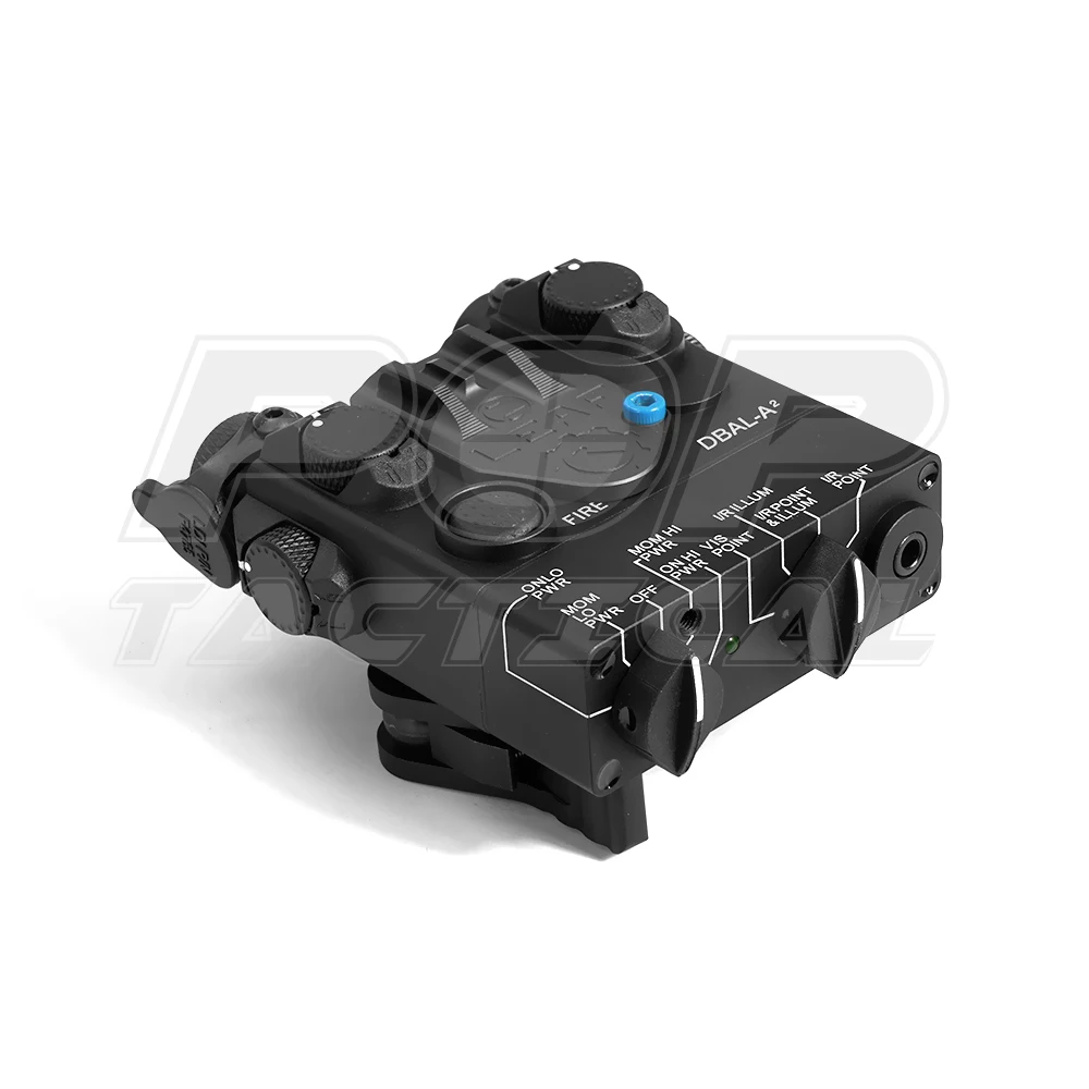 DBAL-A2 verde rojo IR láser caza DBAL-A2 luz LED linterna arma luces láser equipos luz Airsoft juego de guerra táctico - imagen 4