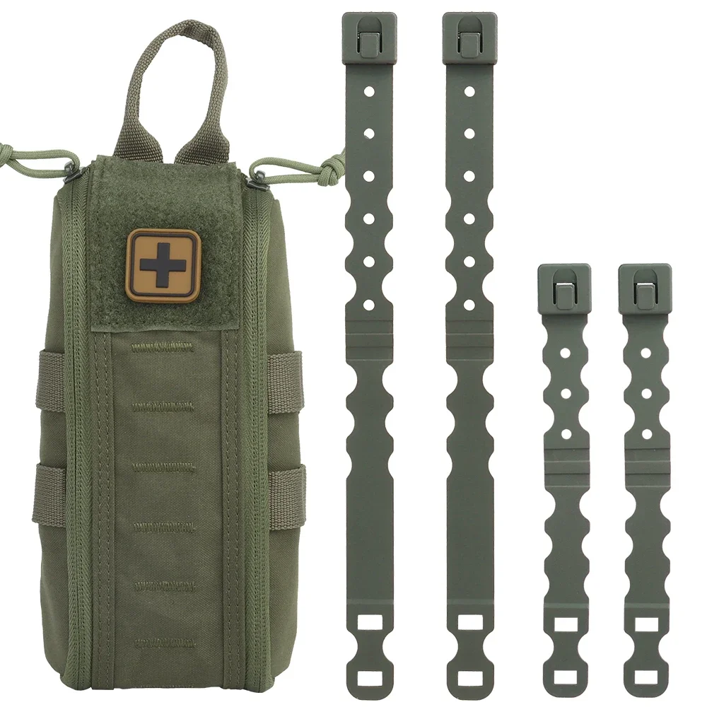 Botiquín táctico MOLLE EDC para caza, cinturón y camping - imagen 2