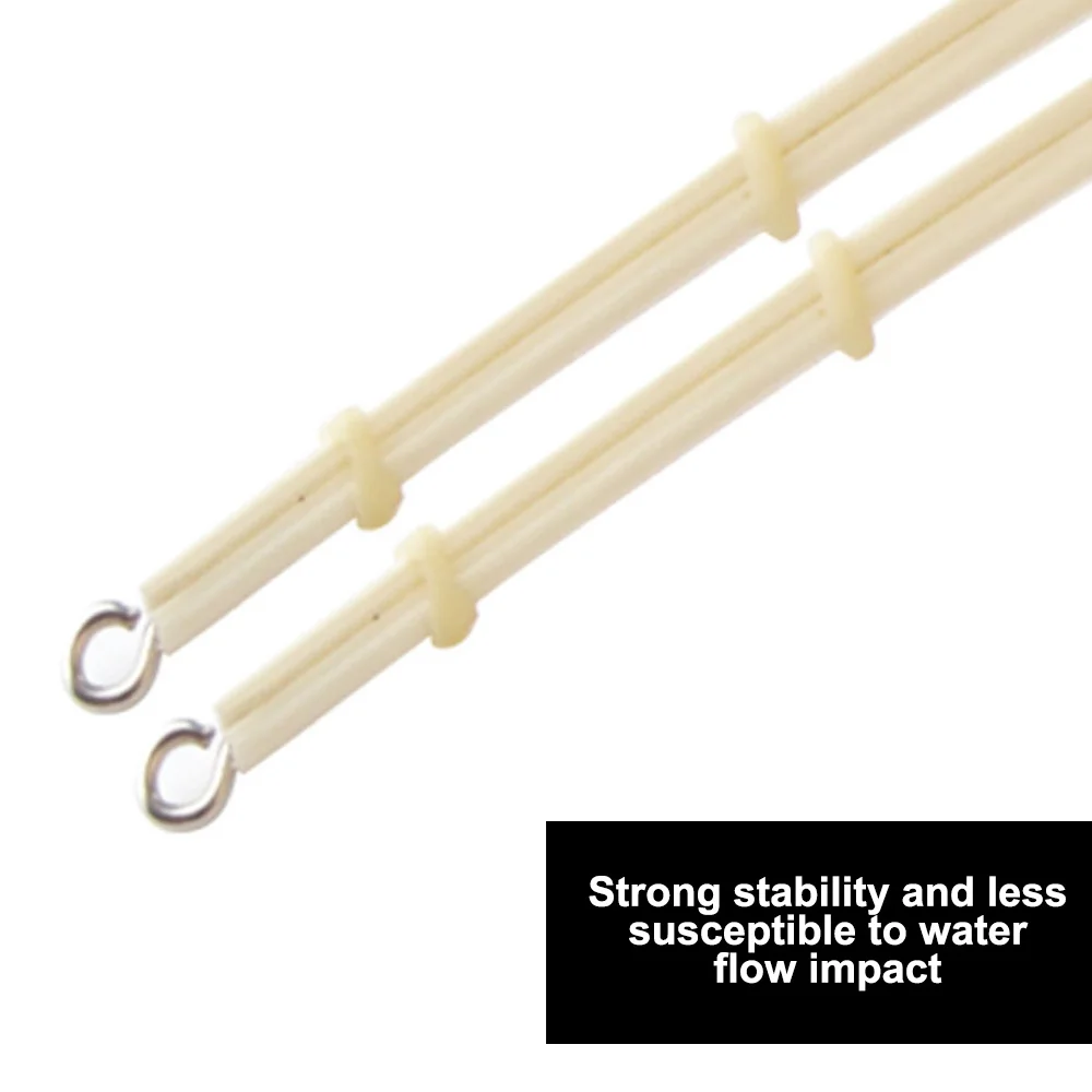 Juego de flotadores de pesca pintados con plumas, Kit de corcho de pesca, tubos flotantes de cola dura, aparejos, accesorios de pesca, 10/30 Uds. - imagen 4