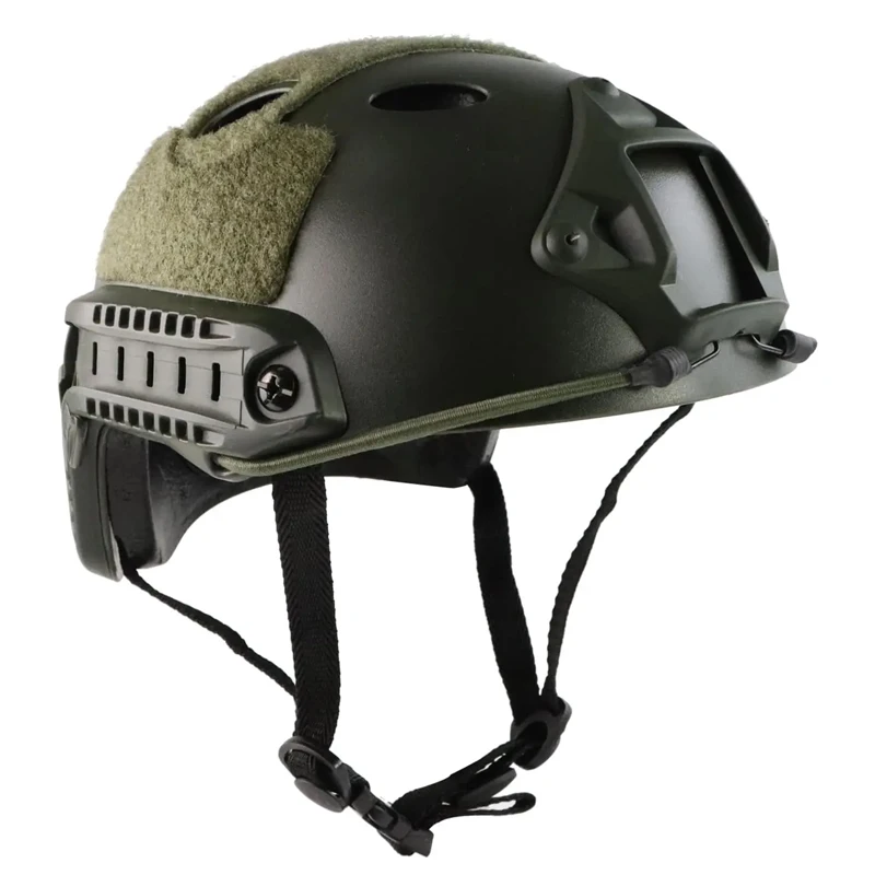 Casco táctico de alta calidad para paintball, equipo de protección para deportes al aire libre, ciclismo, PJ rápido, 1 unidad - imagen 2