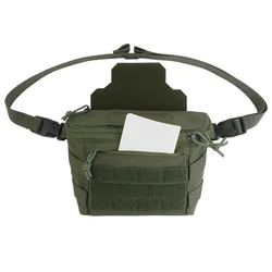 Bolsa colgante Abdominal táctica MOLLE, chaleco de caza, portador de placa V2, kits médicos de emergencia portátiles, riñonera de tiro Airsoft