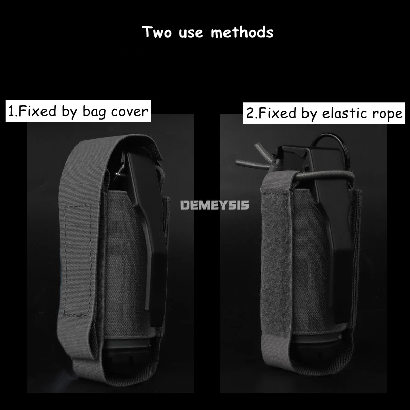 Bolsa táctica MOLLE para granada, multiusos, para tiro al aire libre, bolsas para revistas Airsoft, herramientas de caza de extracción rápida, riñoneras - imagen 5