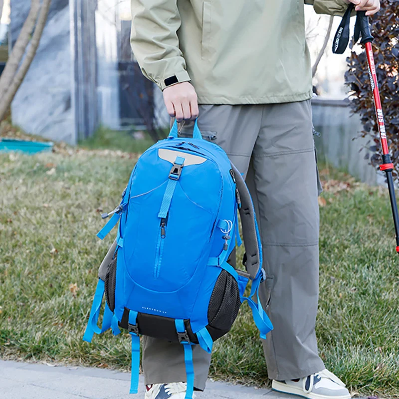Mochila de senderismo de 40L, mochila de viaje ligera, mochila de escalada para acampar al aire libre, equipaje grande para ordenador, mochila deportiva de fin de semana - imagen 4