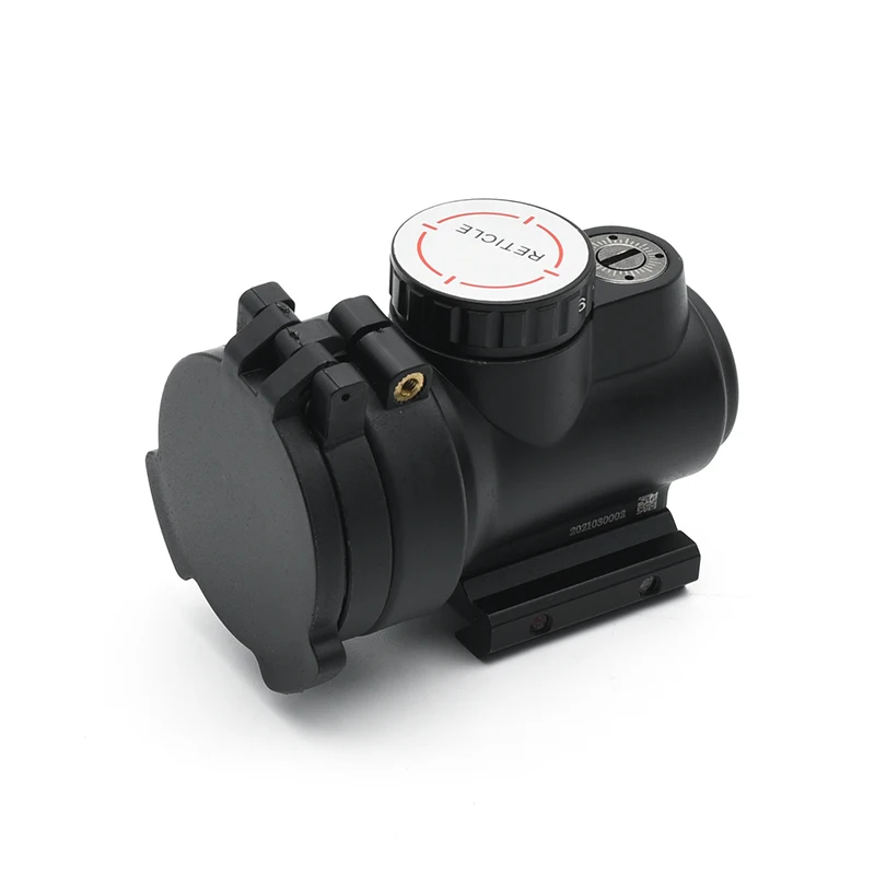 MRO-HD táctico con tapa abatible y Killflash para Rifles de Airsoft, mira de punto rojo estilo reflejo, 1X25, 2MOA y 68MOA, retícula, caza - imagen 3