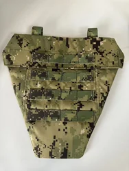 Protector inguinal MOLLE AOR2 – Placa de protección para chaleco táctico