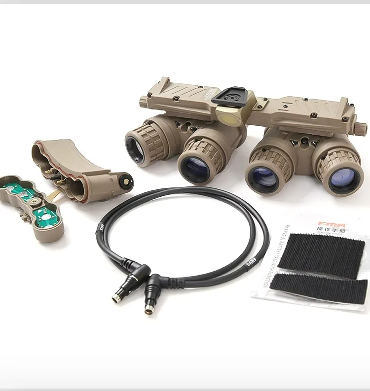 FMA nueva versión táctica GPNVG18 BNVS gafas de visión nocturna modelo NVG DUMMY con versión funcional batería BoxTAN