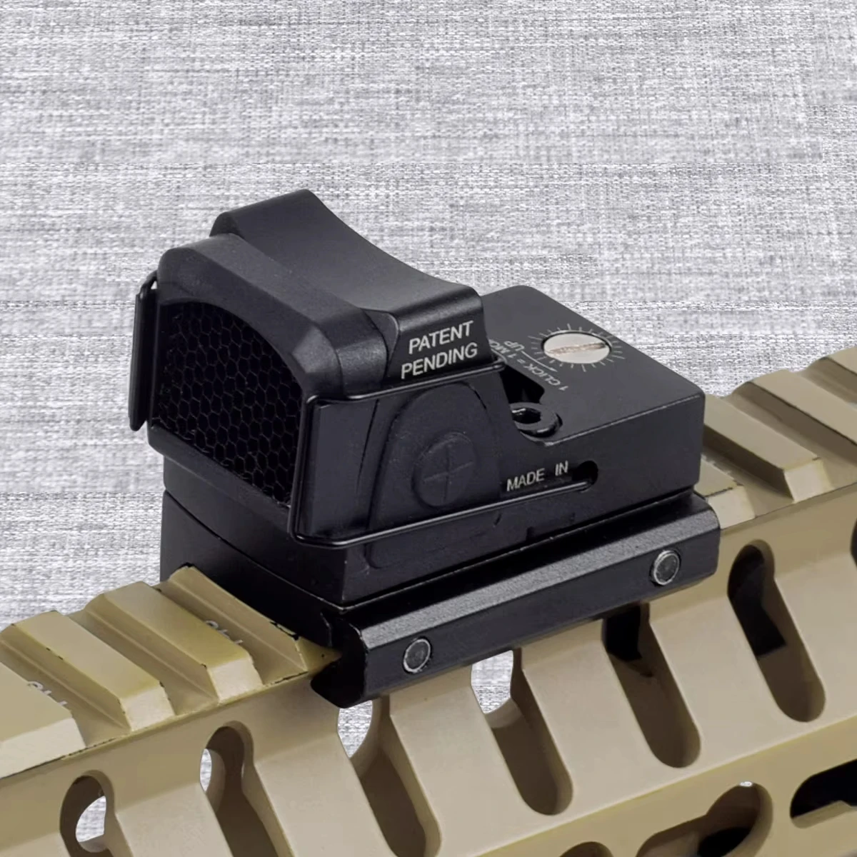 Dispositivo antirreflectante, lente protectora Killflash, cubierta protectora de malla metálica de panal, tapa de alcance para mira de punto rojo RM - imagen 3