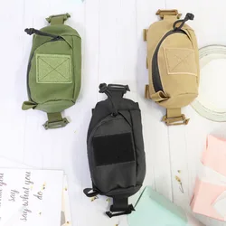 Bolsa táctica EDC compacta de hombro para senderismo y camping